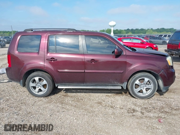 2013 Honda Pilot EX-L z VIN 5FNYF3H58DB018949, wystawiony jako IAAI lot #42244686 z przebiegiem Nie podano mil oraz . Historia ofert i sprzedaży dostępna na DreamBid. Obrazek 13.