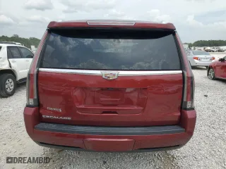 2020 Cadillac Escalade Luxury with VIN 1GYS3BKJ9LR217557, listed as a Copart auction lot 61842584 with 63,461 mi miles and Salvage Title. Bid and sale history available at carsss.com. Image 6.