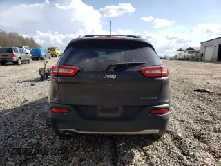 2017 Jeep Cherokee Limited with VIN 1C4PJLDB6HW572014, listed as a Copart auction lot 48350605 with 156,963 mi miles and Salvage Title. Bid and sale history available at carsss.com. Image 6.