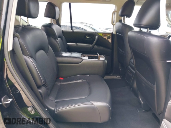 2017 Infiniti QX80 Signature Edition with VIN JN8AZ2NE9H9152154, listed as a IAAI auction lot 42457572 with 108,080 mi miles and . Bid and sale history available at DreamBid. Image 8.