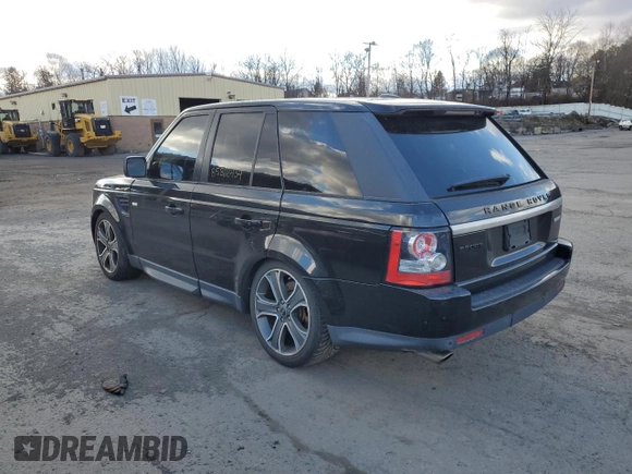 2012 Land Rover Range Rover Sport SC with VIN SALSH2E40CA741443, listed as a Copart auction lot 85862434 with 108,659 mi miles and Salvage Title. Bid and sale history available at carsss.com. Image 2.