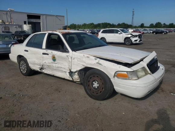 2005 Ford Police Interceptor with VIN 2FAHP71W55X174056, listed as a Copart auction lot 55501955 with 330,613 mi miles and Salvage title. Bid and sale history available at DreamBid. Image 4.