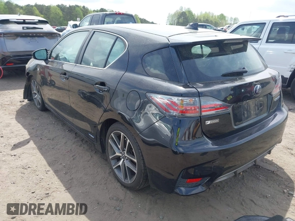2015 Lexus CT 200h z VIN JTHKD5BH6F2239402, wystawiony jako IAAI lot #41956236 z przebiegiem 111 099 mil mil oraz . Historia ofert i sprzedaży dostępna na DreamBid. Obrazek 3.