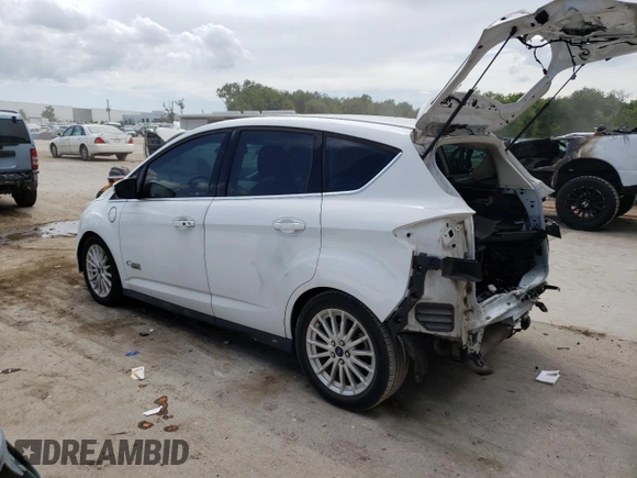 2015 Ford C-Max Energi SEL with VIN 1FADP5CU9FL109434, listed as a Copart auction lot 63836373 with 77,260 mi miles. Bid and sale history available at carsss.com. Image 2.