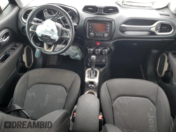 2016 Jeep Renegade Latitude with VIN ZACCJBBT6GPD71018, listed as a Copart auction lot 46037715 with 107,476 mi miles and Salvage Title. Bid and sale history available at carsss.com. Image 8.