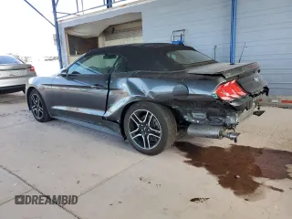 2018 Ford Mustang EcoBoost Premium with VIN 1FATP8UH9J5129484, listed as a Copart auction lot 71384364 with 100,685 mi miles and Salvage title. Bid and sale history available at DreamBid. Image 2.