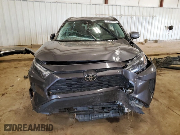 2022 Toyota RAV4 XLE with VIN 2T3P1RFV2NC292175, listed as a Copart auction lot 61615985 with Not provided miles and Non repairable. Bid and sale history available at DreamBid. Image 5.