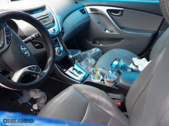 2012 Hyundai Elantra GLS with VIN 5NPDH4AE6CH098292, listed as a IAAI auction lot 41475661 with 94,083 mi miles. Bid and sale history available at carsss.com. Image 5.