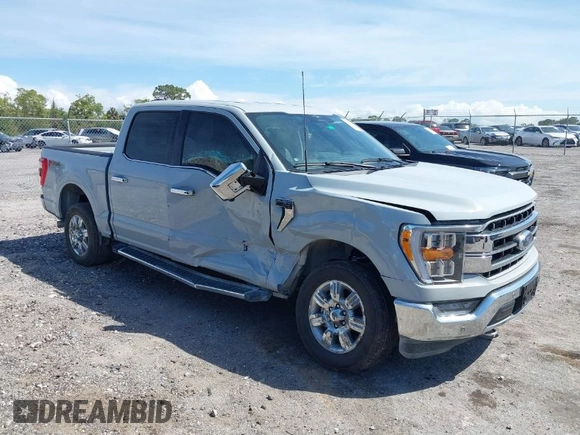 2023 Ford F-150 XL with VIN 1FTFW1E80PFB58830, listed as a IAAI auction lot 41823584 with 35,536 mi miles. Bid and sale history available at carsss.com. Image 1.