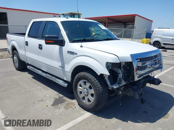 2014 Ford F-150 XL with VIN 1FTFW1CT0EKF76199, listed as a IAAI auction lot 42408498 with 103,695 mi miles and . Bid and sale history available at DreamBid. Image 1.
