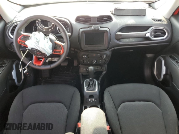 2019 Jeep Renegade Sport with VIN ZACNJBAB6KPJ88838, listed as a Copart auction lot 62315985 with 53,697 mi miles and Salvage title. Bid and sale history available at DreamBid. Image 8.