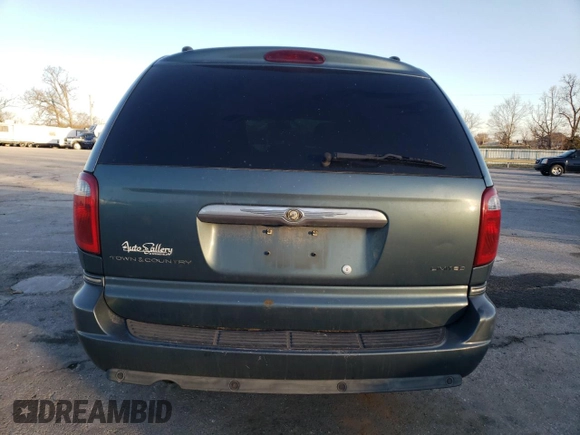 2006 Chrysler Town & Country LWB Limited with VIN 2A8GP64LX6R737814, listed as a Copart auction lot 47658985 with 258,645 mi miles and Salvage Title. Bid and sale history available at carsss.com. Image 6.