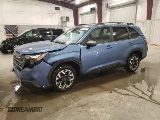 2025 Subaru Forester Premium with VIN JF2SLDDC3SH494789, listed as a Copart auction lot 51873385 with 2,648 mi miles and Salvage Title. Bid and sale history available at carsss.com. Image 1.