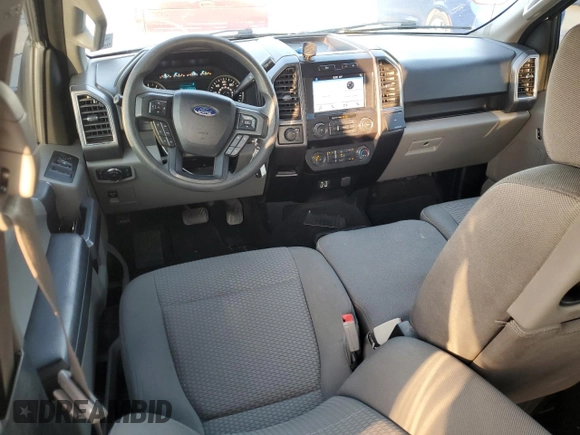 2019 Ford F-150 XL with VIN 1FTEW1CB9KKD94886, listed as a Copart auction lot 58865605 with 181,452 mi miles and Salvage title. Bid and sale history available at DreamBid. Image 8.