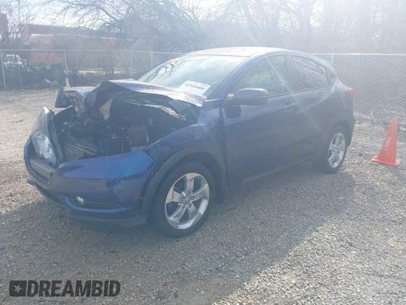 2016 Honda HR-V EX with VIN 3CZRU6H55GM738277, listed as a IAAI auction lot 41910409 with 155,095 mi miles. Bid and sale history available at carsss.com. Image 19.