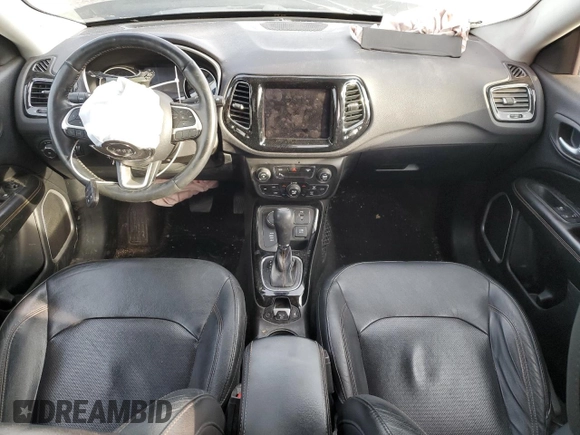 2018 Jeep Compass Limited with VIN 3C4NJDCB0JT168104, listed as a Copart auction lot 46726695 with 69,921 mi miles and Salvage Title. Bid and sale history available at carsss.com. Image 8.