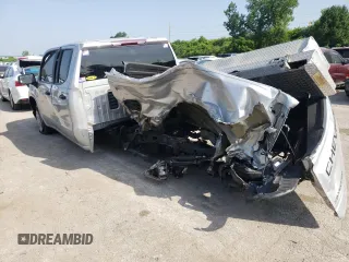 2020 Chevrolet Silverado 1500 Work Truck with VIN 1GCRWAEF3LZ134686, listed as a Copart auction lot 48921212 with 8,432 mi miles and Salvage Title. Bid and sale history available at DreamBid. Image 3.