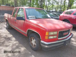 1996 GMC Sierra 1500 with VIN 2GTEC19W6T1516396, listed as a IAAI auction lot 41998555 with 160,000 mi miles and . Bid and sale history available at DreamBid. Image 1.