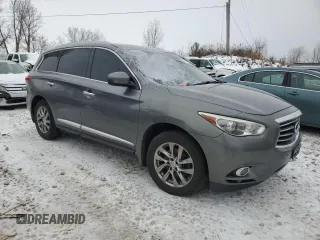 2015 Infiniti QX60 with VIN 5N1AL0MM9FC526106, listed as a Copart auction lot 48844745 with Not Provided miles and Non Repairable. Bid and sale history available at DreamBid. Image 4.