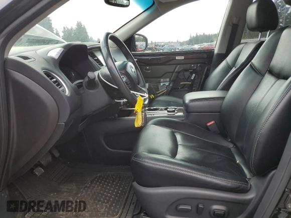2015 Nissan Pathfinder SL with VIN 5N1AR2MM1FC658013, listed as a Copart auction lot 52911255 with 125,073 mi miles and Salvage title. Bid and sale history available at DreamBid. Image 7.