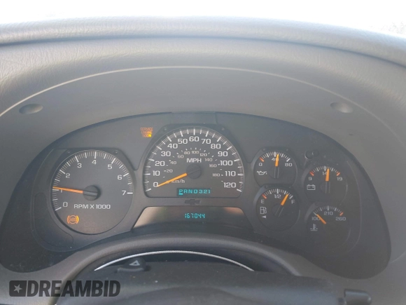 2004 Chevrolet TrailBlazer EXT LT with VIN 1GNES16S846239952, listed as a IAAI auction lot 42046136 with 167,044 mi miles and . Bid and sale history available at DreamBid. Image 7.