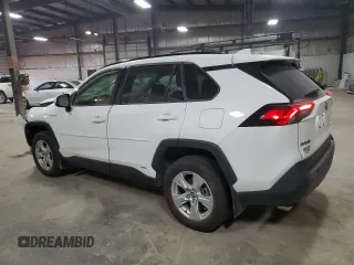 2021 Toyota RAV4 Hybrid XLE with VIN JTMRWRFV3MD127501, listed as a Copart auction lot 84239034 with 75,707 mi miles and Salvage Title. Bid and sale history available at carsss.com. Image 2.