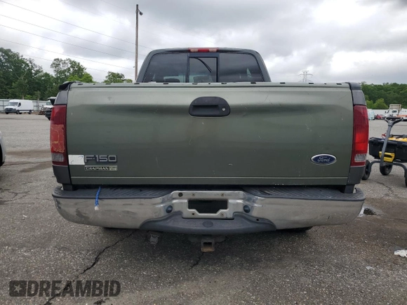 2002 Ford F-150 XL with VIN 1FTRX17202NA04247, listed as a Copart auction lot 58250605 with 279,432 mi miles and Clean title. Bid and sale history available at DreamBid. Image 6.