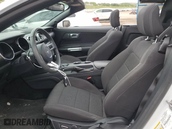 2017 Ford Mustang V6 with VIN 1FATP8EMXH5302662, listed as a Copart auction lot 59054385 with 58,720 mi miles and Salvage title. Bid and sale history available at DreamBid. Image 7.