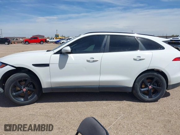 2018 Jaguar F-Pace 25t Premium with VIN SADCJ2FX5JA264874, listed as a IAAI auction lot 42029821 with 99,705 mi miles and . Bid and sale history available at DreamBid. Image 13.