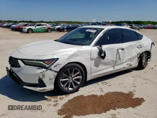 2023 Acura Integra with VIN 19UDE4H29PA008961, listed as a Copart auction lot 52236715 with 31,518 mi miles and Salvage title. Bid and sale history available at DreamBid. Image 1.