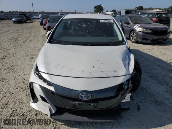 2021 Toyota Prius LE with VIN JTDKAMFP2M3173895, listed as a Copart auction lot 54384825 with 72,915 mi miles and Salvage Title. Bid and sale history available at DreamBid. Image 5.