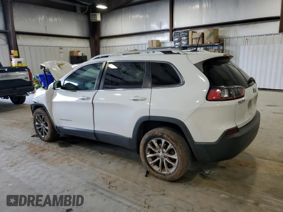 2019 Jeep Cherokee Latitude z VIN 1C4PJLCB7KD160561, wystawiony jako Copart lot #51699365 z przebiegiem 164 995 mil mil oraz Szkoda całkowita • Salvage title. Historia ofert i sprzedaży dostępna na DreamBid. Obrazek 2.