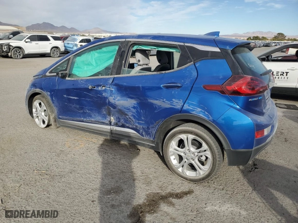 2021 Chevrolet Bolt EV 1LT with VIN 1G1FW6S05M4107982, listed as a Copart auction lot 79118204 with 0 mi miles and Salvage Title. Bid and sale history available at carsss.com. Image 2.