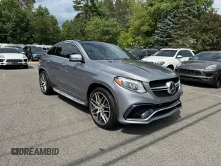 2016 Mercedes-Benz GLE 63 S AMG with VIN 4JGED7FBXGA010286, listed as a Copart auction lot 65643305 with 96,771 mi miles and Clean title. Bid and sale history available at DreamBid. Image 2.