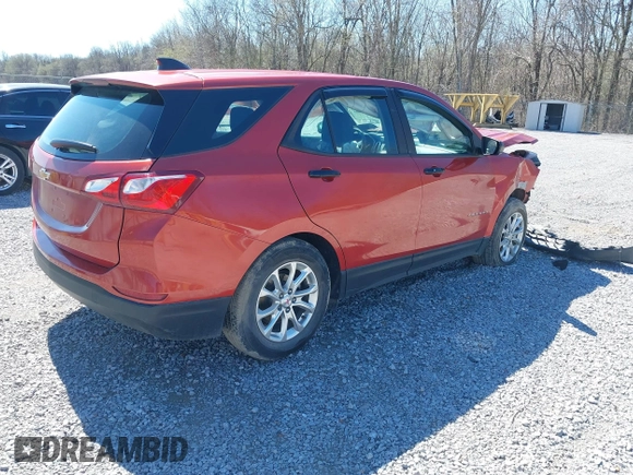 2020 Chevrolet Equinox LS with VIN 2GNAXHEV8L6209377, listed as a IAAI auction lot 41803505 with 85,895 mi miles. Bid and sale history available at carsss.com. Image 4.