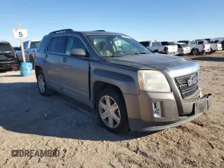 2010 GMC Terrain SLE-2 with VIN 2CTFLDEY1A6382415, listed as a Copart auction lot 82843714 with 102,566 mi miles and Salvage Title. Bid and sale history available at carsss.com. Image 4.