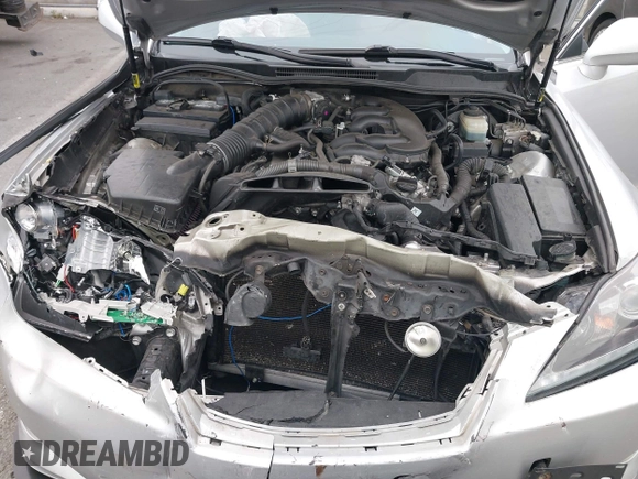 2006 Lexus IS 350 with VIN JTHBE262X65001939, listed as a IAAI auction lot 42454686 with 186,536 mi miles and . Bid and sale history available at DreamBid. Image 10.