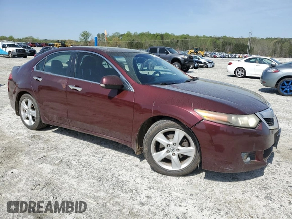 2009 Acura TSX with VIN JH4CU26619C014766, listed as a Copart auction lot 51204915 with 243,439 mi miles and Salvage Title. Bid and sale history available at carsss.com. Image 4.