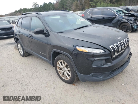 2016 Jeep Cherokee Sport с VIN 1C4PJLAS7GW315348, выставлен на аукционе Copart как лот 85300644 с пробегом 90 918 миль миль и Списание • Salvage title. История ставок и продаж доступна на DreamBid. Изображение 4.