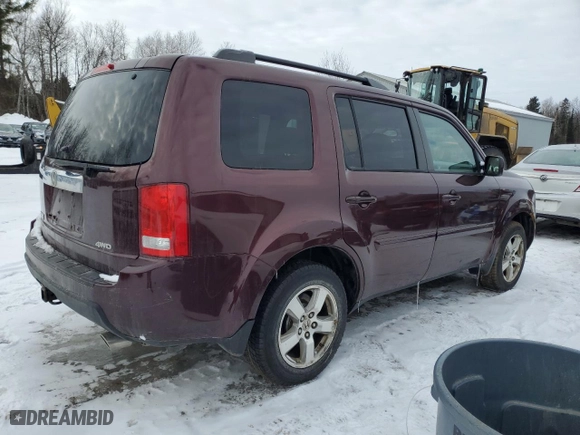 2009 Honda Pilot EX with VIN 5FNYF48439B501396, listed as a Copart auction lot 46635075 with 181,319 mi miles and Salvage Title. Bid and sale history available at carsss.com. Image 3.