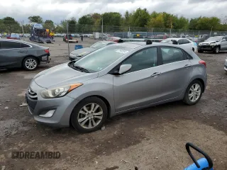 2013 Hyundai Elantra GT with VIN KMHD35LE0DU032356, listed as a Copart auction lot 73402554 with 215,625 mi miles and Salvage Title. Bid and sale history available at carsss.com. Image 1.