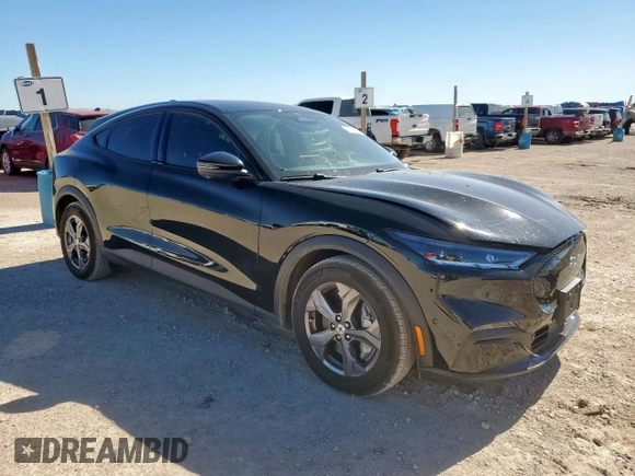 2023 Ford Mustang Mach-E Select with VIN 3FMTK1R4XPMA86651, listed as a Copart auction lot 55075065 with 4,159 mi miles and Clean title. Bid and sale history available at DreamBid. Image 4.