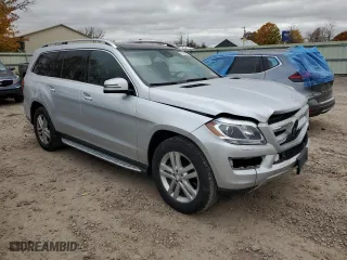 2016 Mercedes-Benz GL with VIN 4JGDF6EE6GA628166, listed as a Copart auction lot 77303654 with 127,177 mi miles and Salvage Title. Bid and sale history available at carsss.com. Image 4.