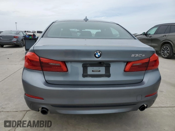 2018 BMW 5 Series 530e with VIN WBAJA9C53JG623289, listed as a Copart auction lot 48053465 with 120,969 mi miles and Clean title. Bid and sale history available at DreamBid. Image 6.