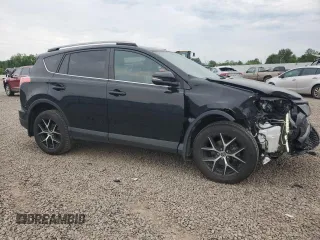 2017 Toyota RAV4 SE with VIN 2T3JFREV6HW638661, listed as a Copart auction lot 60401935 with 72,693 mi miles and Salvage title. Bid and sale history available at DreamBid. Image 4.