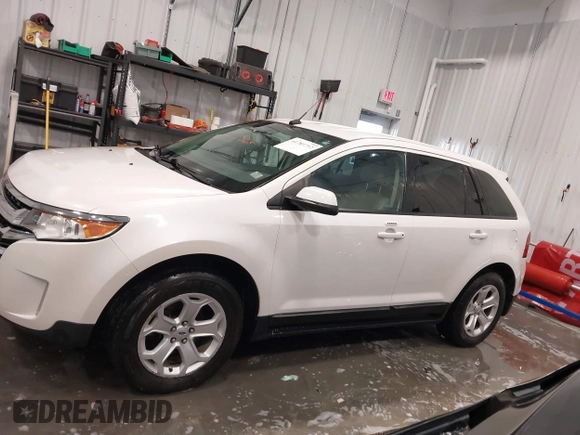 2013 Ford Edge SEL with VIN 2FMDK3J96DBA07187, listed as a IAAI auction lot 41783712 with 139,582 mi miles. Bid and sale history available at carsss.com. Image 14.