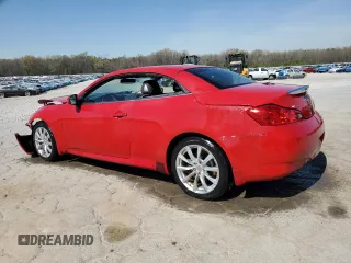 2012 Infiniti G37 Convertible with VIN JN1CV6FE8CM202928, listed as a Copart auction lot 50683685 with 0 mi miles and Salvage Title. Bid and sale history available at carsss.com. Image 2.