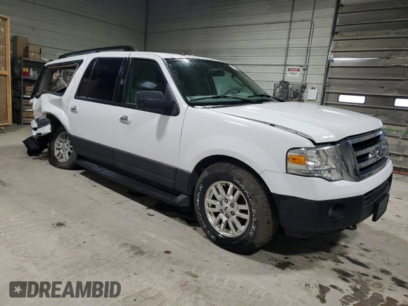 2013 Ford Expedition EL XL with VIN 1FMJK1G55DEF66911, listed as a Copart auction lot 61396244 with 68,608 mi miles and Non Repairable. Bid and sale history available at carsss.com. Image 4.