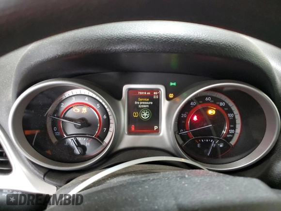 2018 Dodge Journey SE with VIN 3C4PDCAB9JT219080, listed as a Copart auction lot 53783935 with 73,316 mi miles and Salvage Title. Bid and sale history available at DreamBid. Image 9.