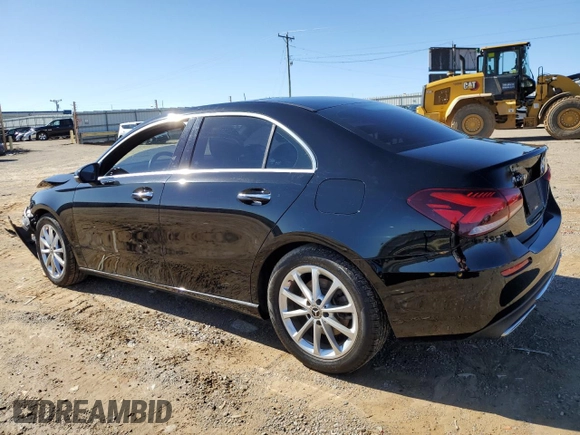 2020 Mercedes-Benz A 220 with VIN W1K3G4FBXLW044667, listed as a Copart auction lot 44079025 with 54,593 mi miles and Salvage Title. Bid and sale history available at DreamBid. Image 2.